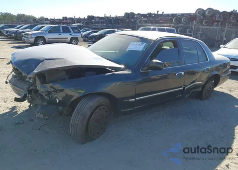 2003 Mercury Grand Marquis Gs из США, поврежденный, VIN 2MEFM74W83X691286